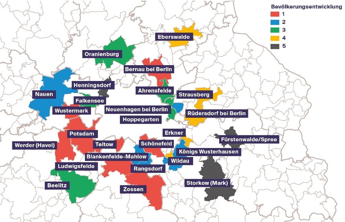 Starke Bevölkerungsentwicklung